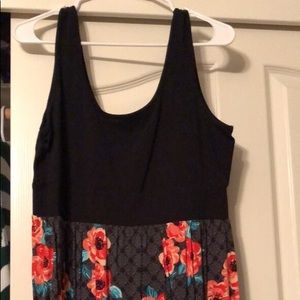 Womens Torrid tank top short dress size 1